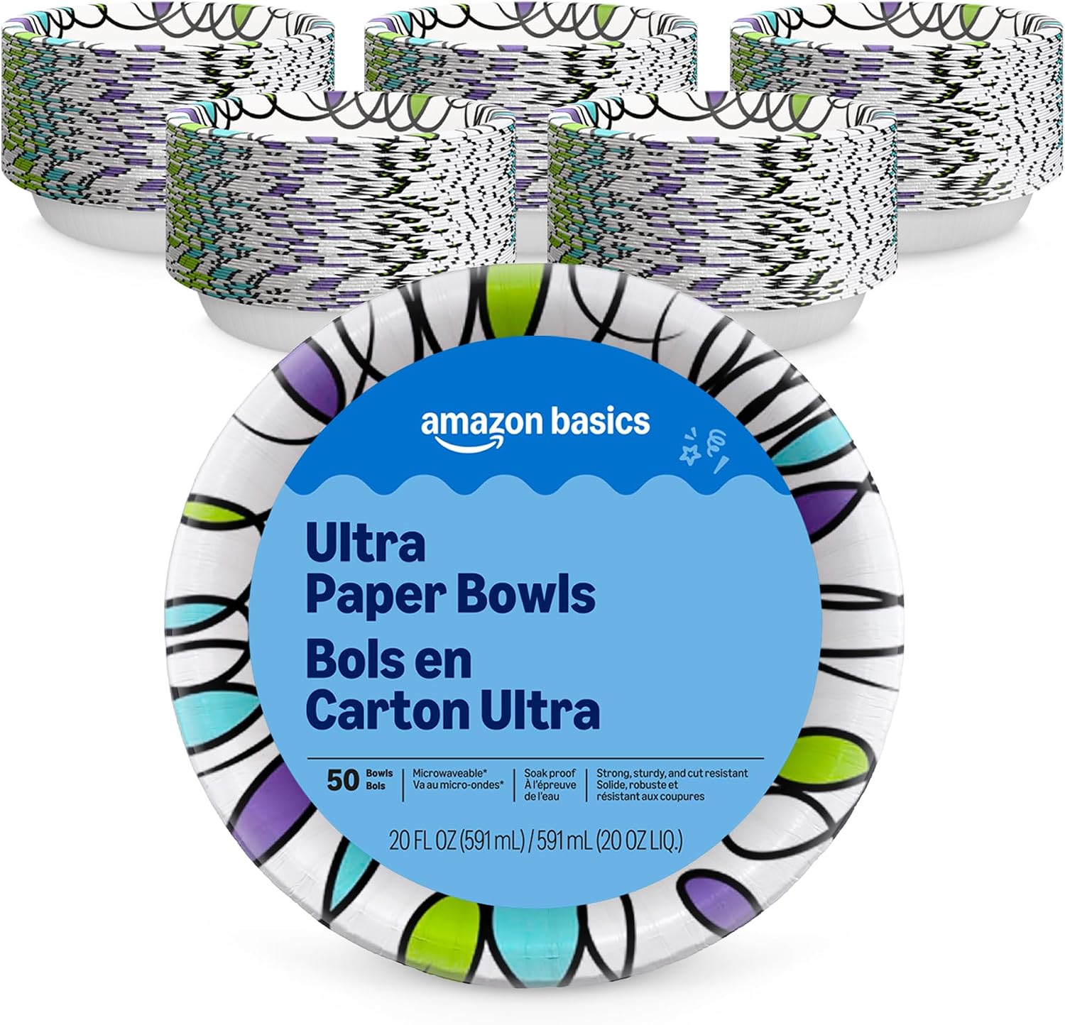 50 Count Disposable Paper Bowls - Image 7