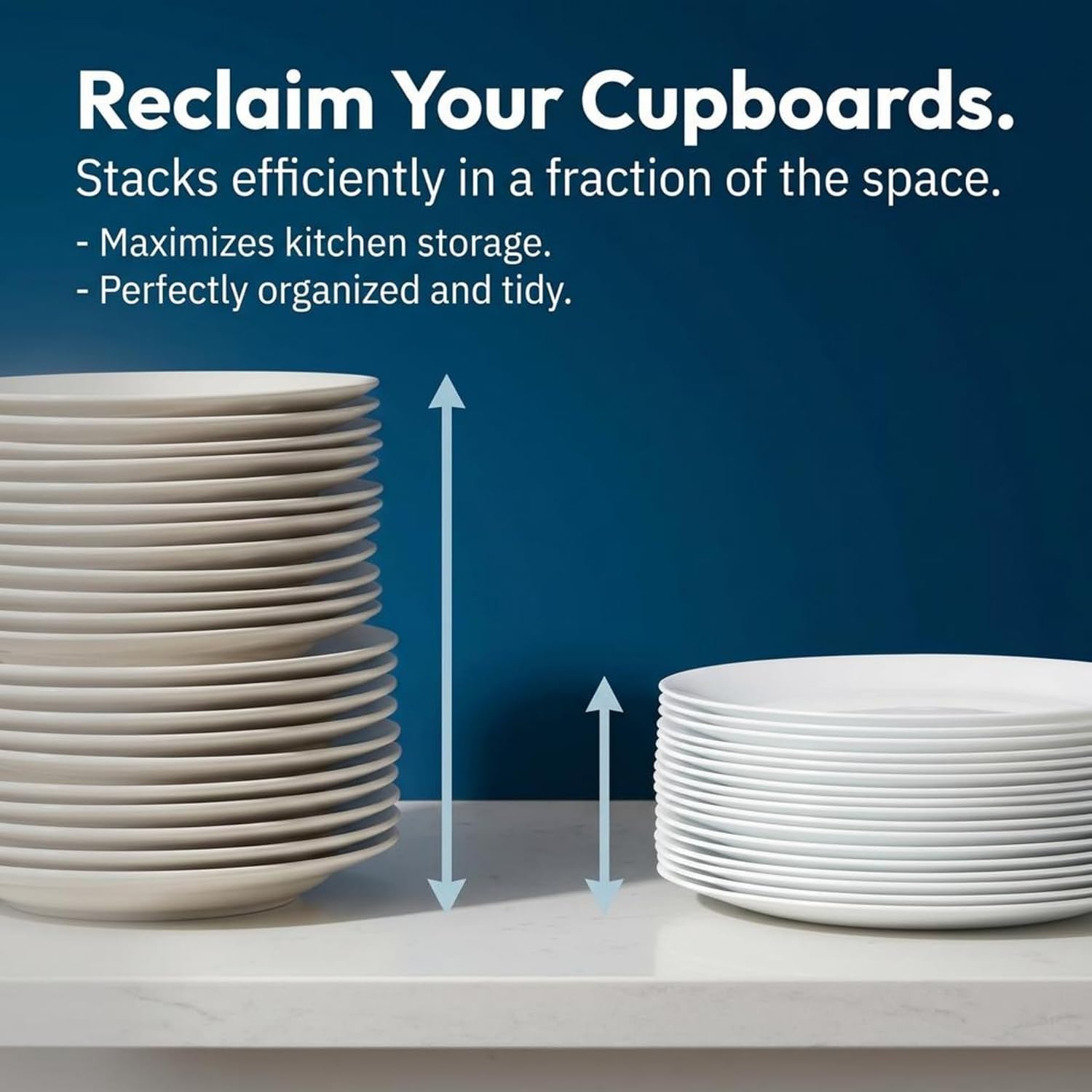 Vitrelle Glass Dinnerware Set - 18-Piece - Image 7