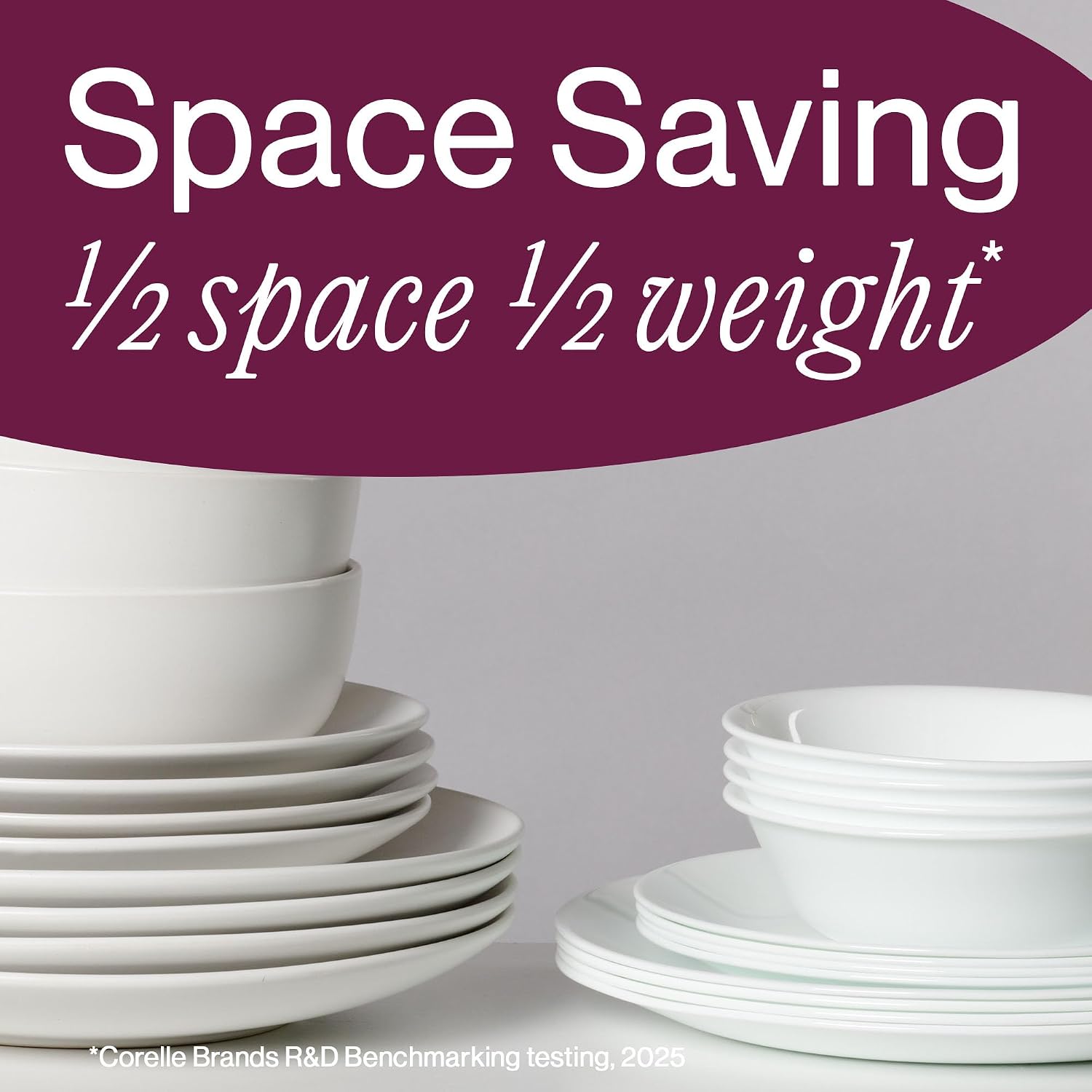 Vitrelle dinner plates set - 8-Piece - Image 7