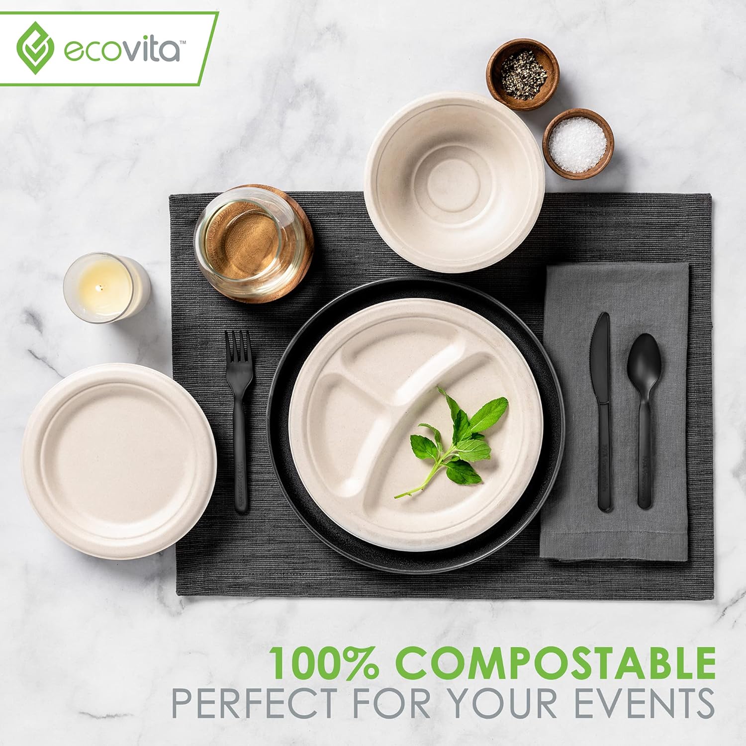 150 Count Compostable Bowls - Image 7