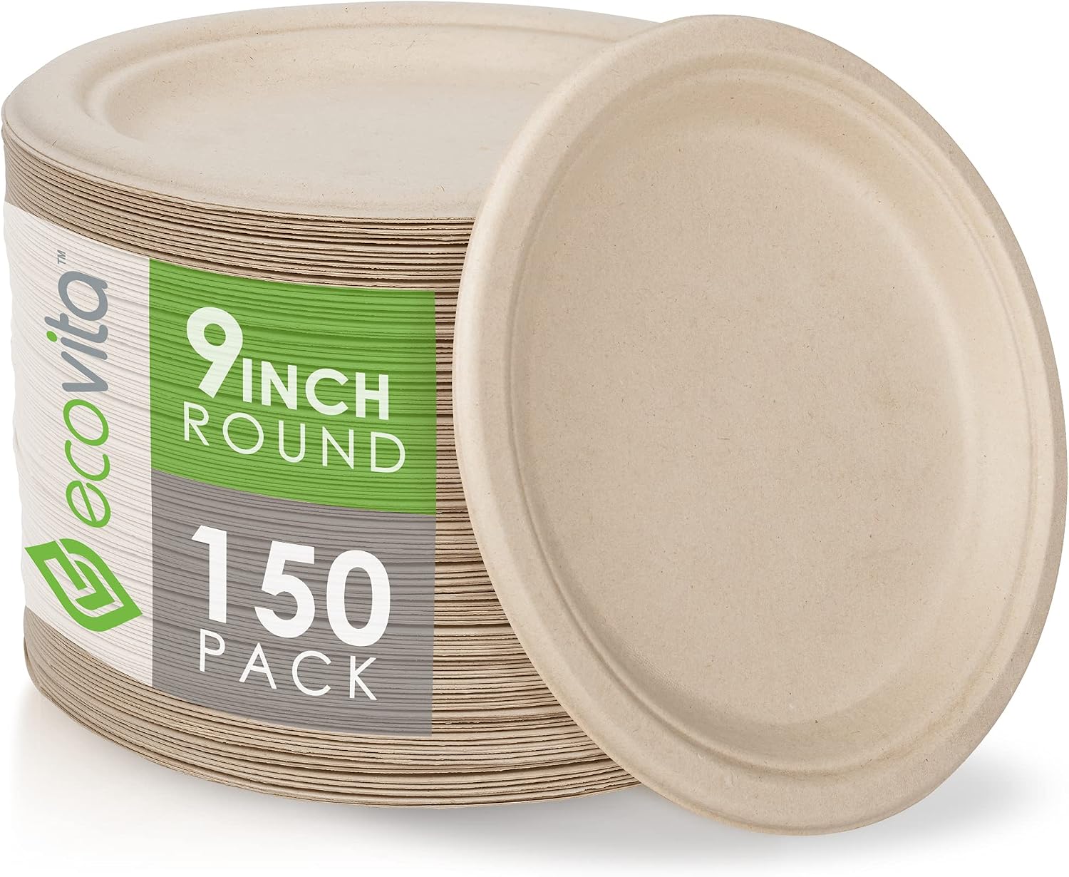 150 Count Compostable Plates