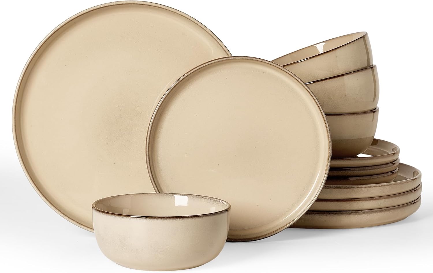 12-Piece Stoneware Dinnerware - Image 41