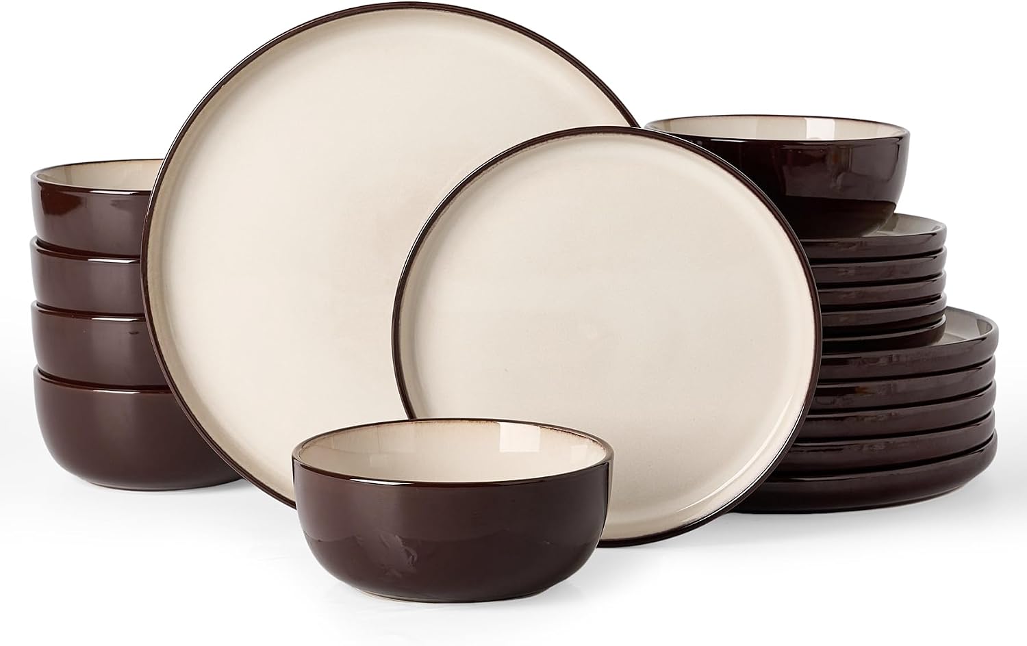 12-Piece Stoneware Dinnerware - Image 13