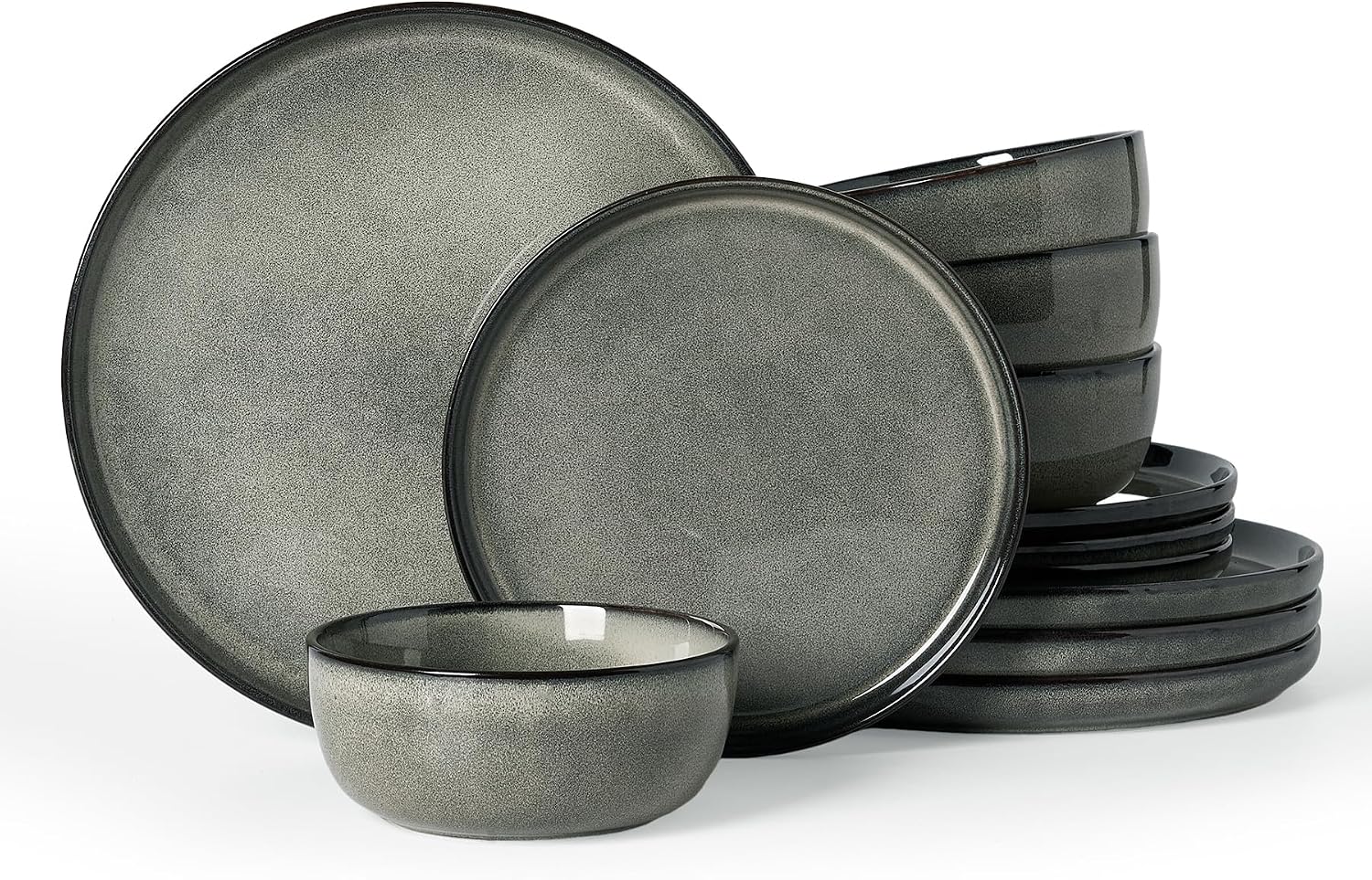 12-Piece Stoneware Dinnerware - Image 19