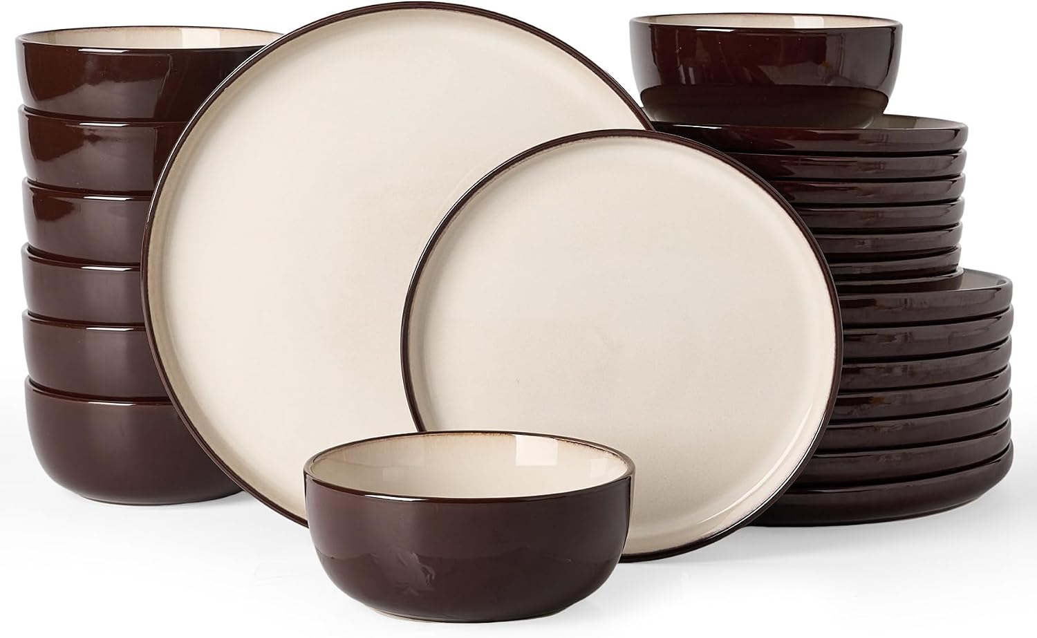 12-Piece Stoneware Dinnerware - Image 51