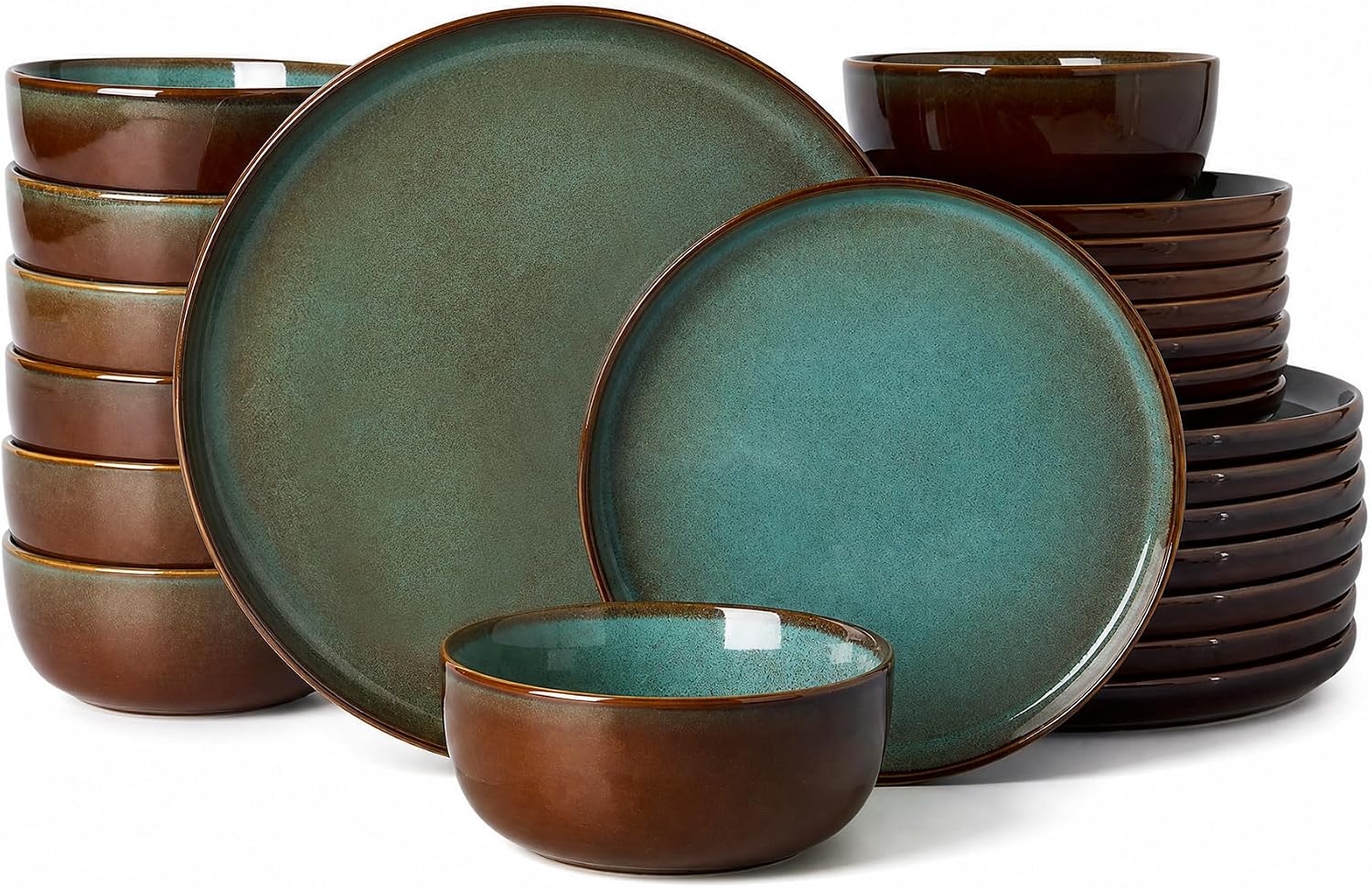 12-Piece Stoneware Dinnerware - Image 35