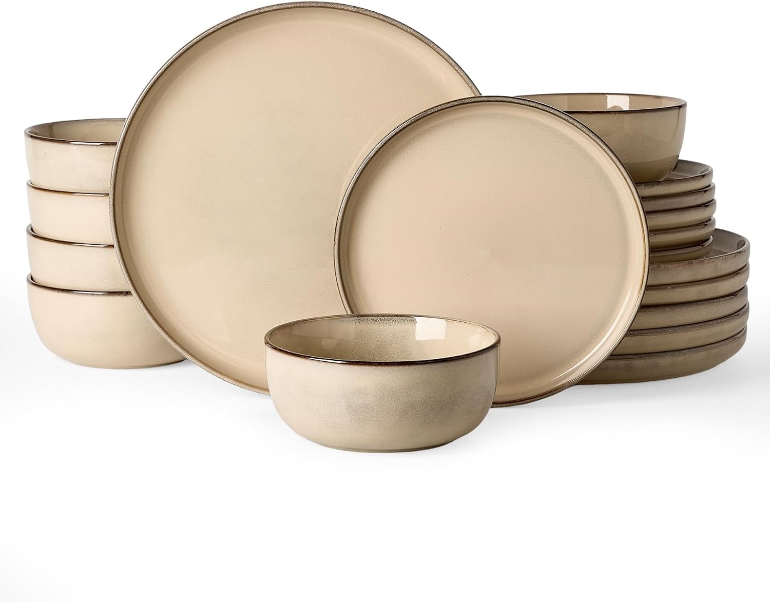12-Piece Stoneware Dinnerware - Image 21