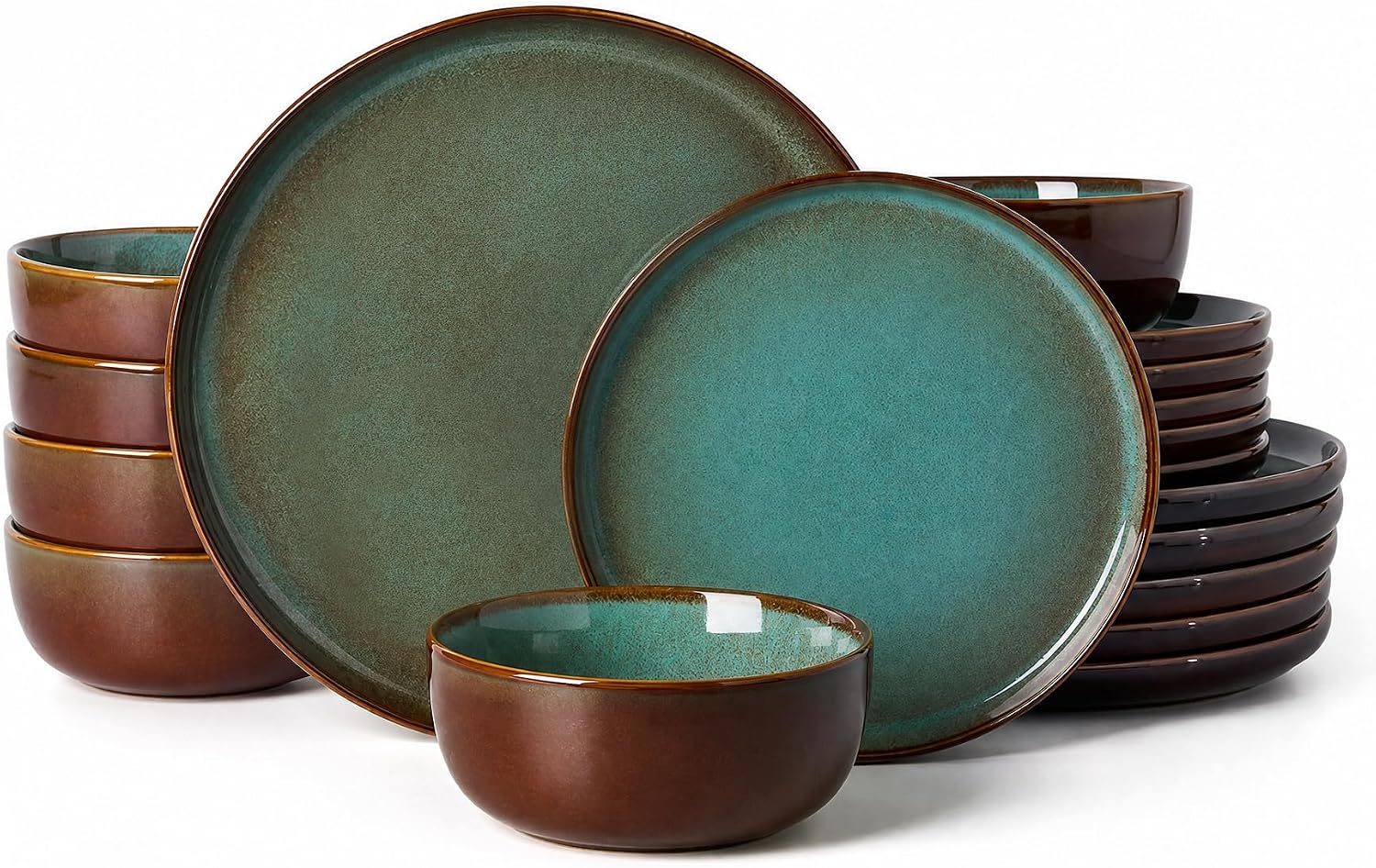 12-Piece Stoneware Dinnerware - Image 10