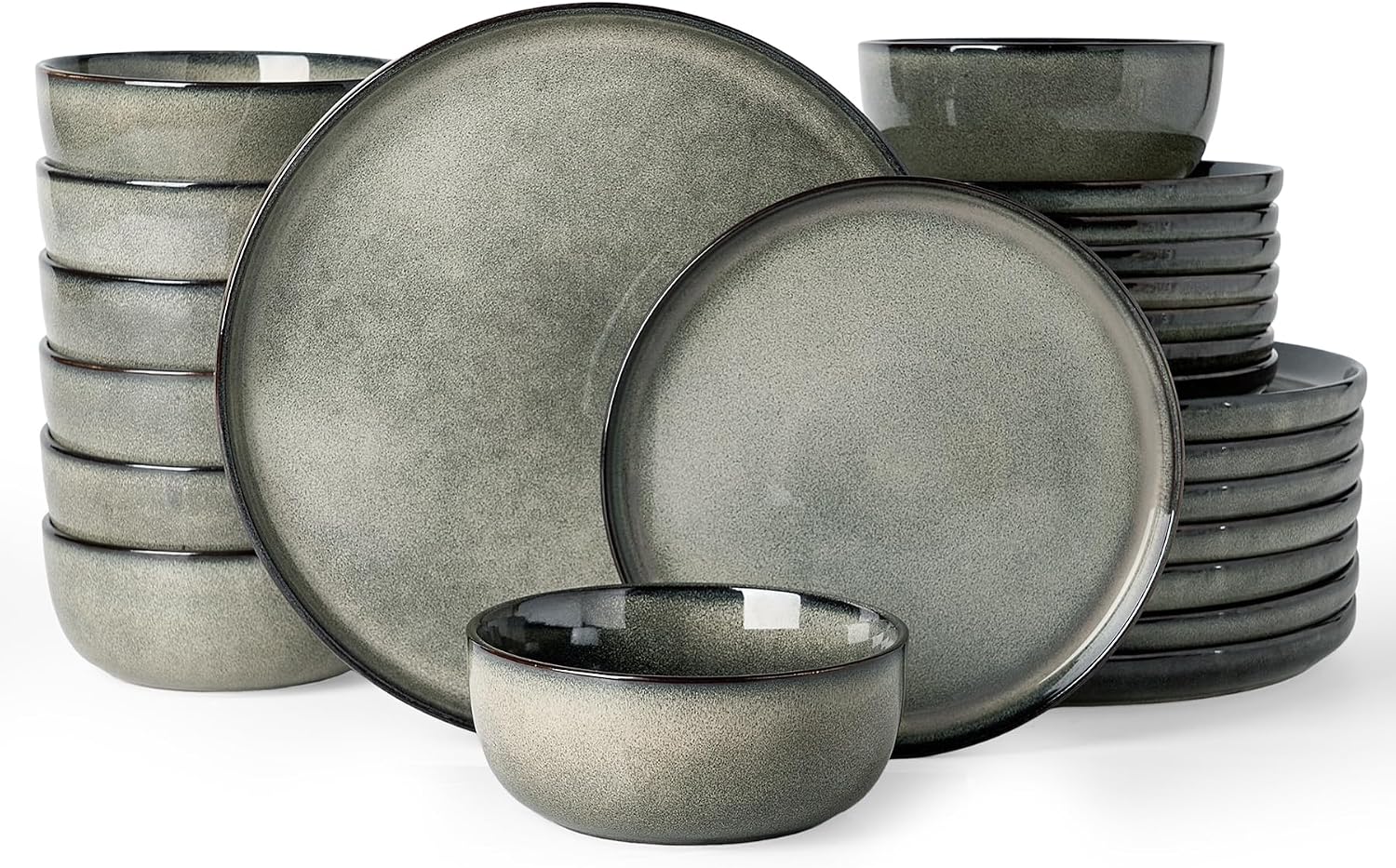 12-Piece Stoneware Dinnerware - Image 24
