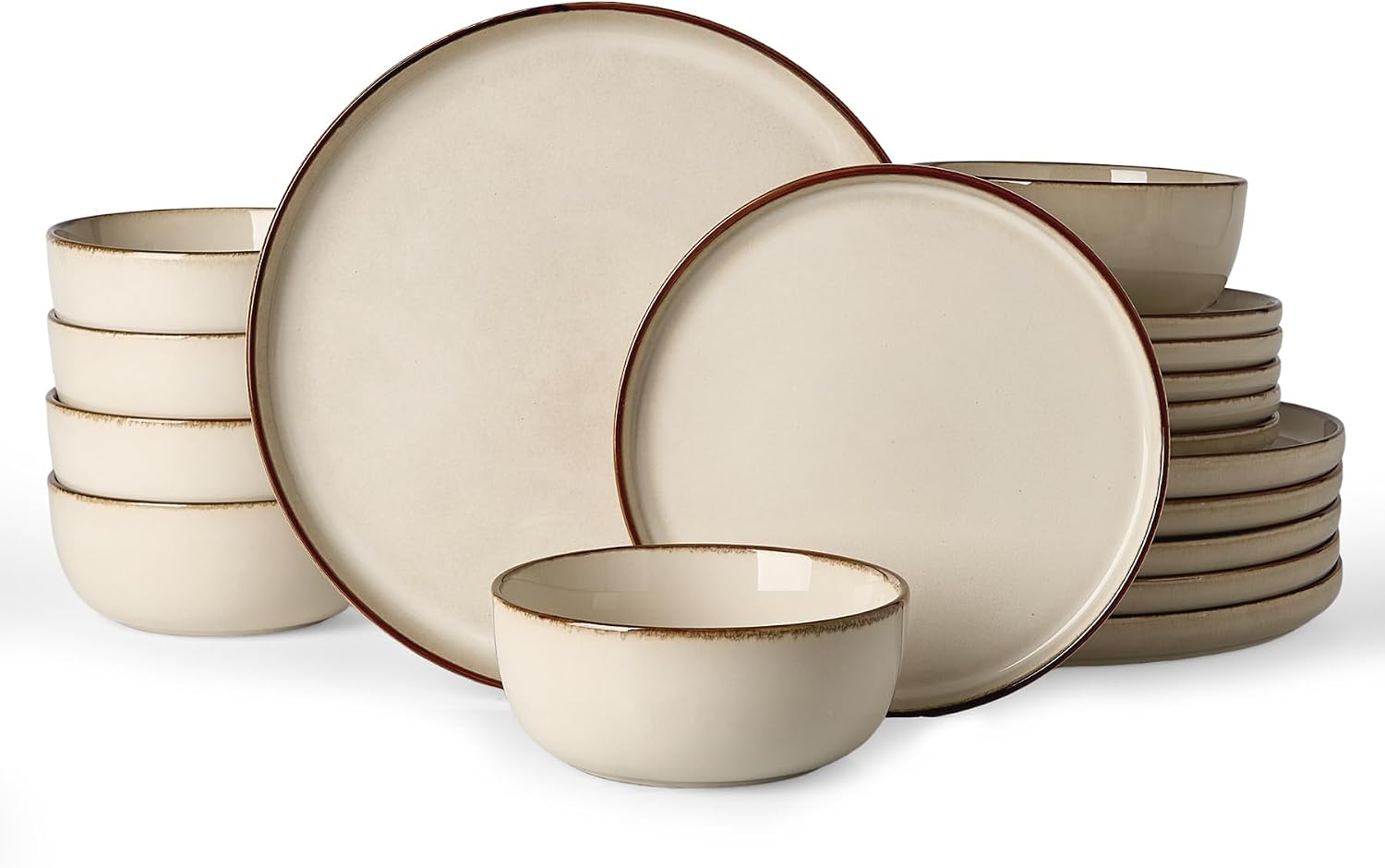 12-Piece Stoneware Dinnerware - Image 33