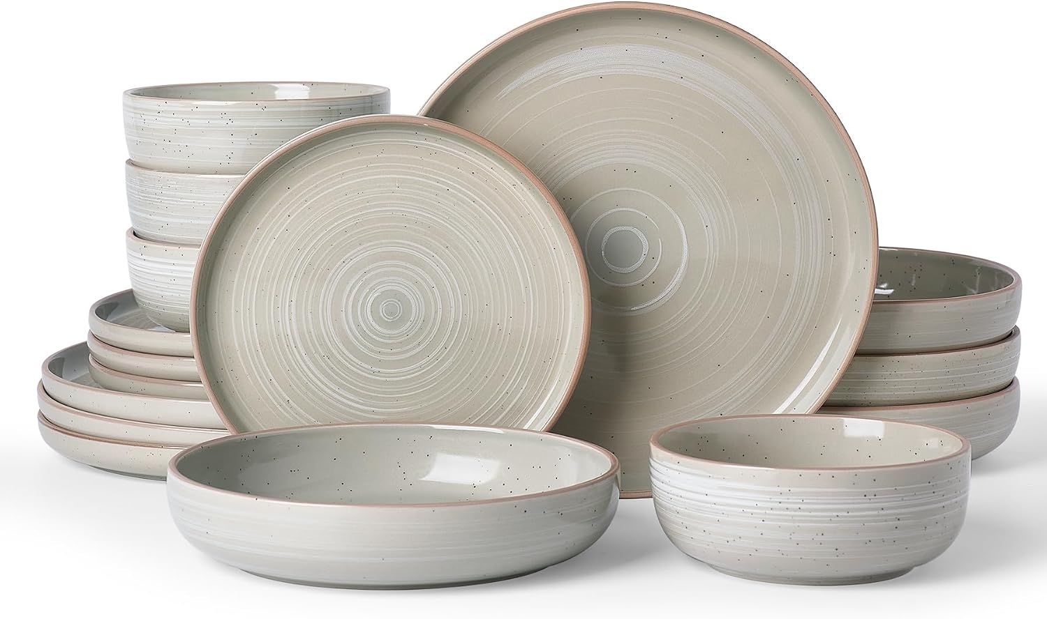 12-Piece Stoneware Dinnerware - Image 34