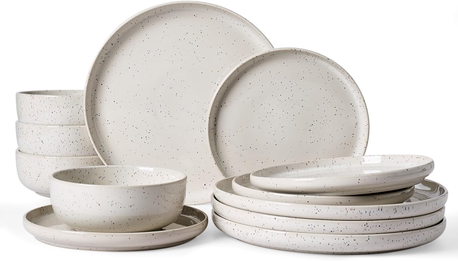 12-Piece Stoneware Dinnerware - Image 49