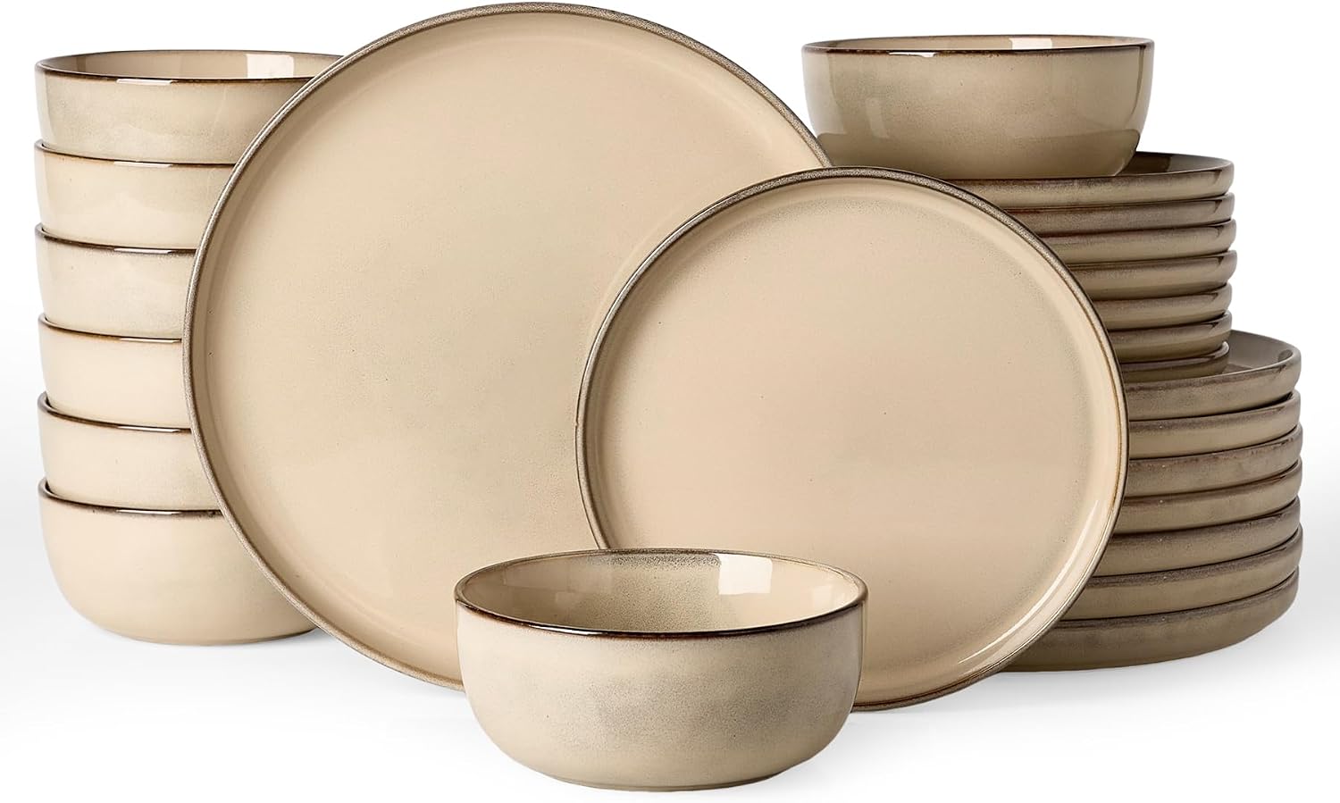 12-Piece Stoneware Dinnerware - Image 14