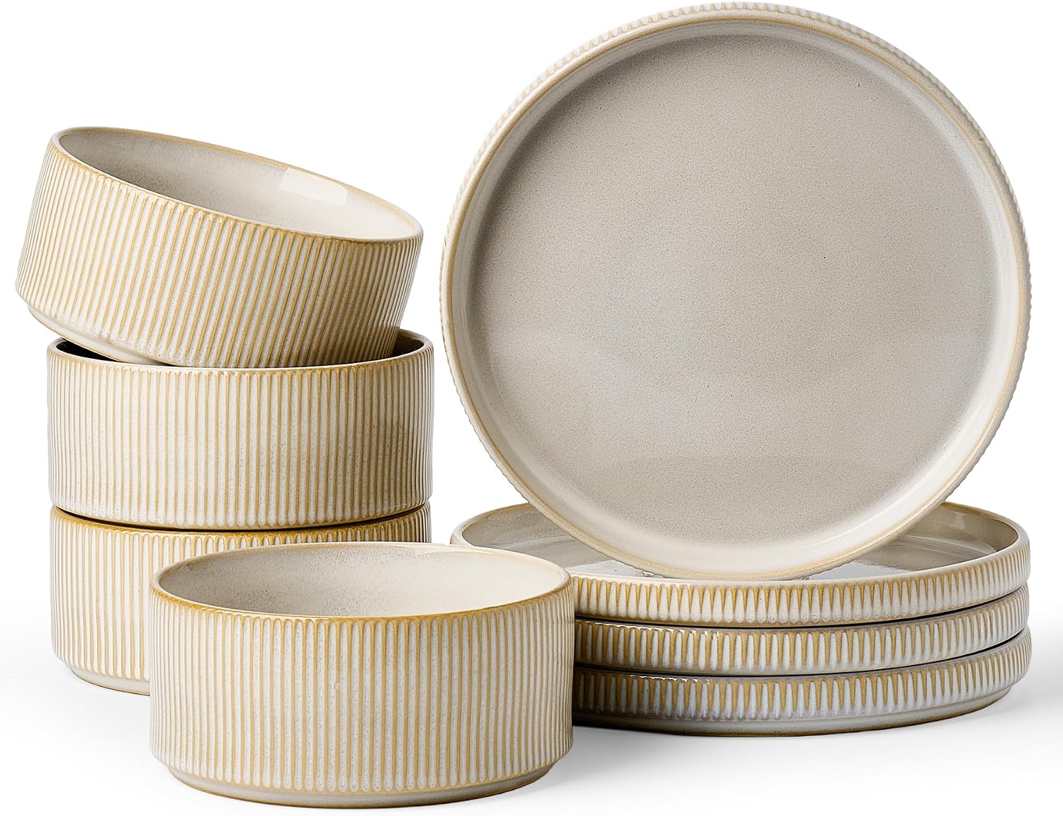 Stoneware Dinnerware Set - 18-Piece - Image 20