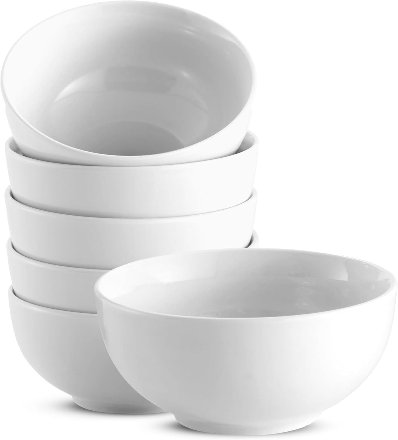 Marshmallow White Ceramic Bowls