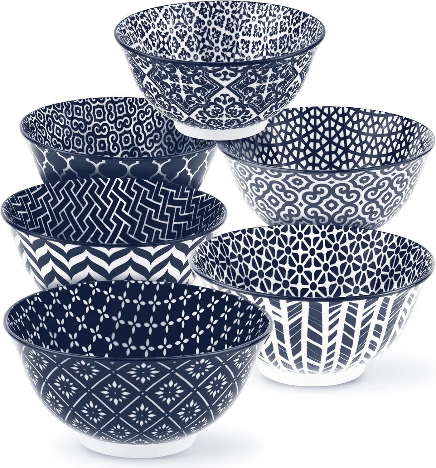 Marshmallow White Ceramic Bowls - Image 12