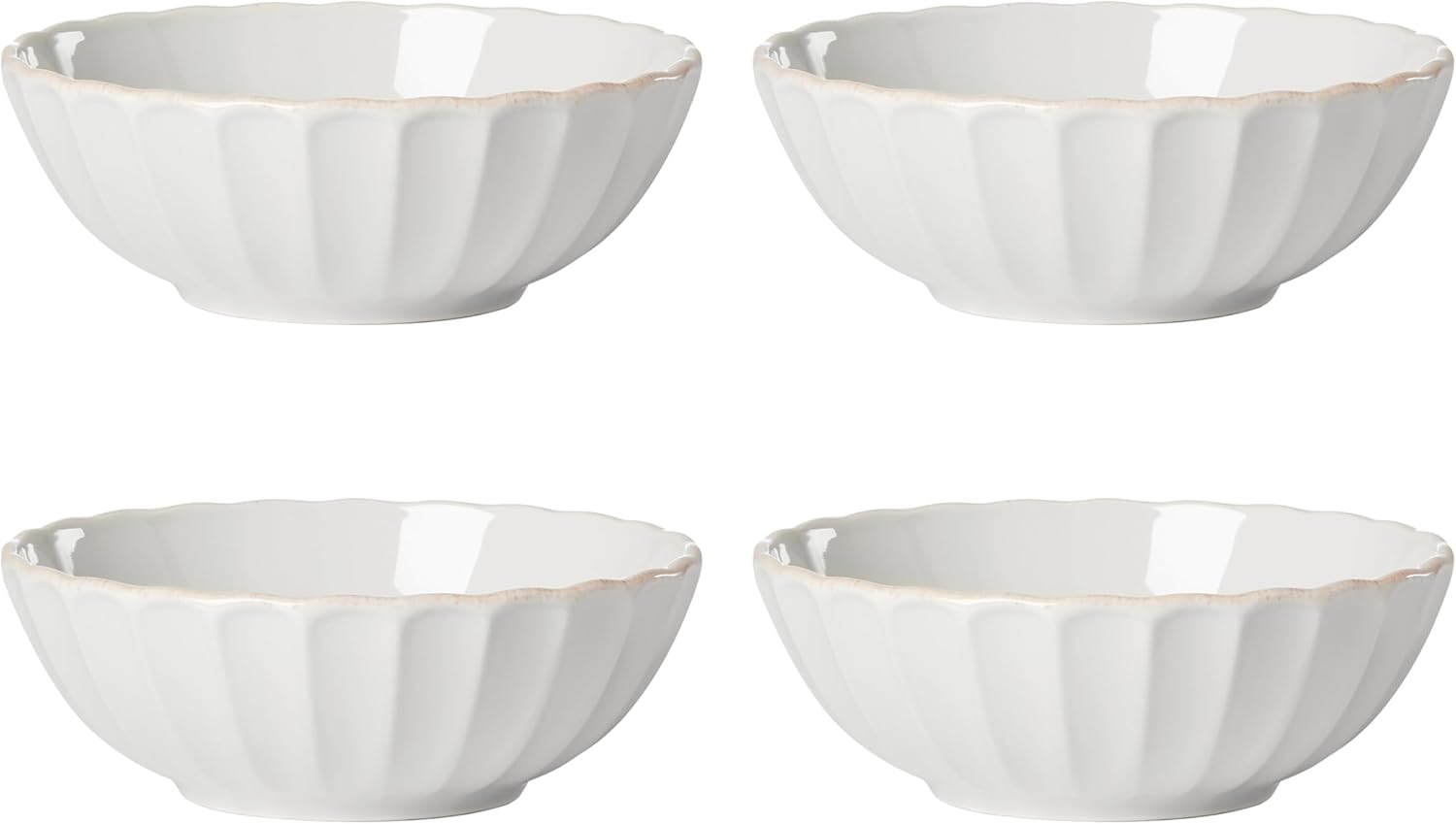 White Scallop Dinnerware Set - Image 17