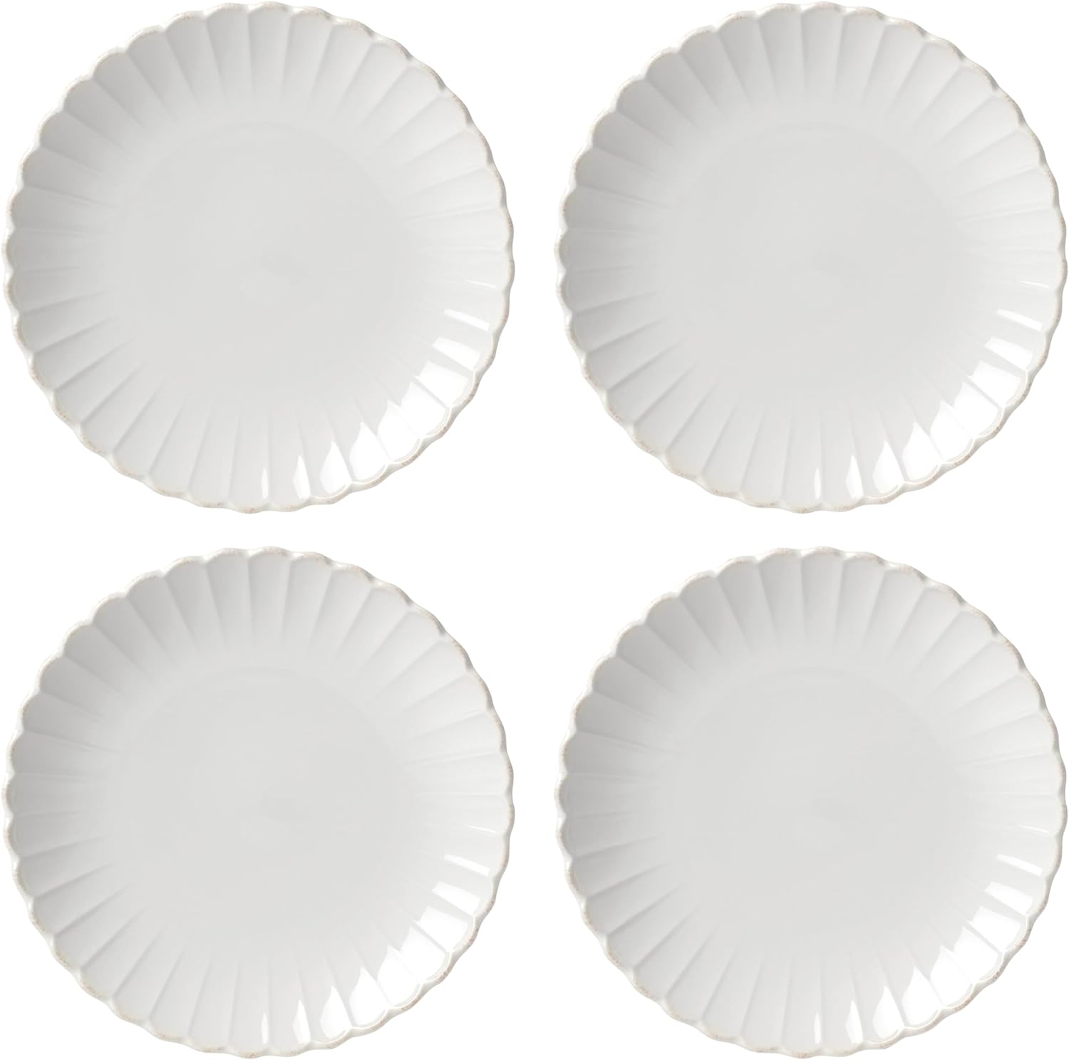 White Scallop Dinnerware Set - Image 22
