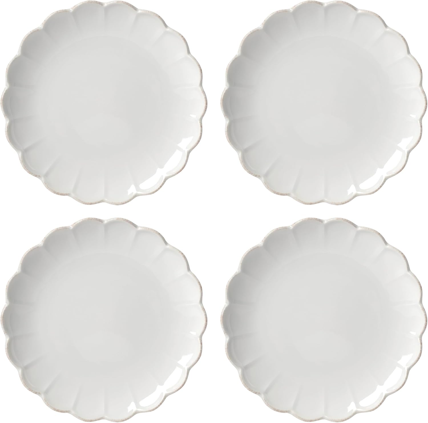 White Scallop Dinnerware Set - Image 18