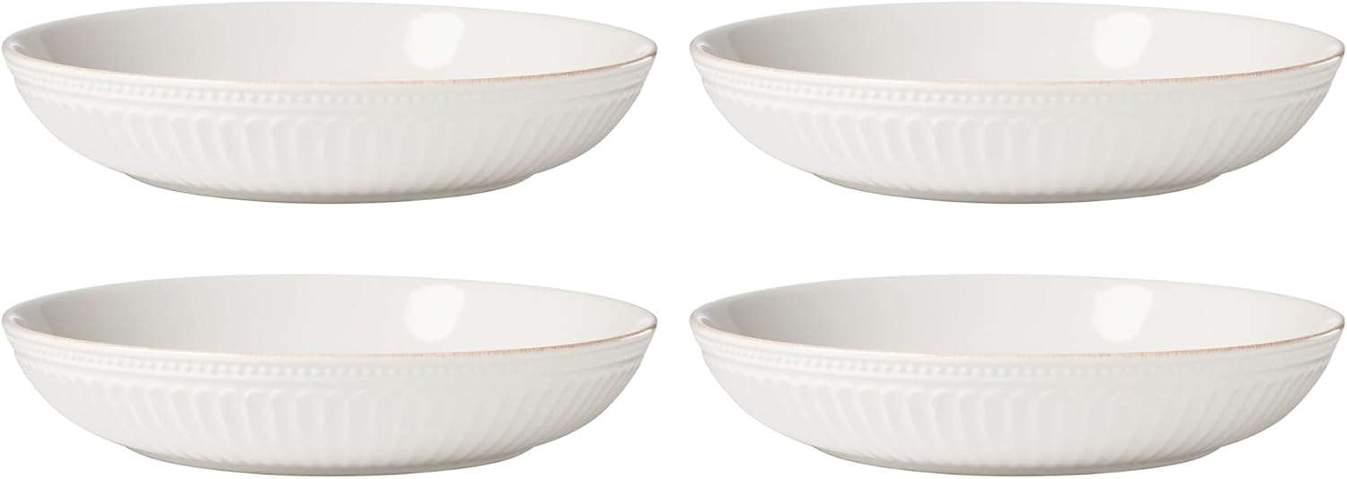 White Scallop Dinnerware Set - Image 19