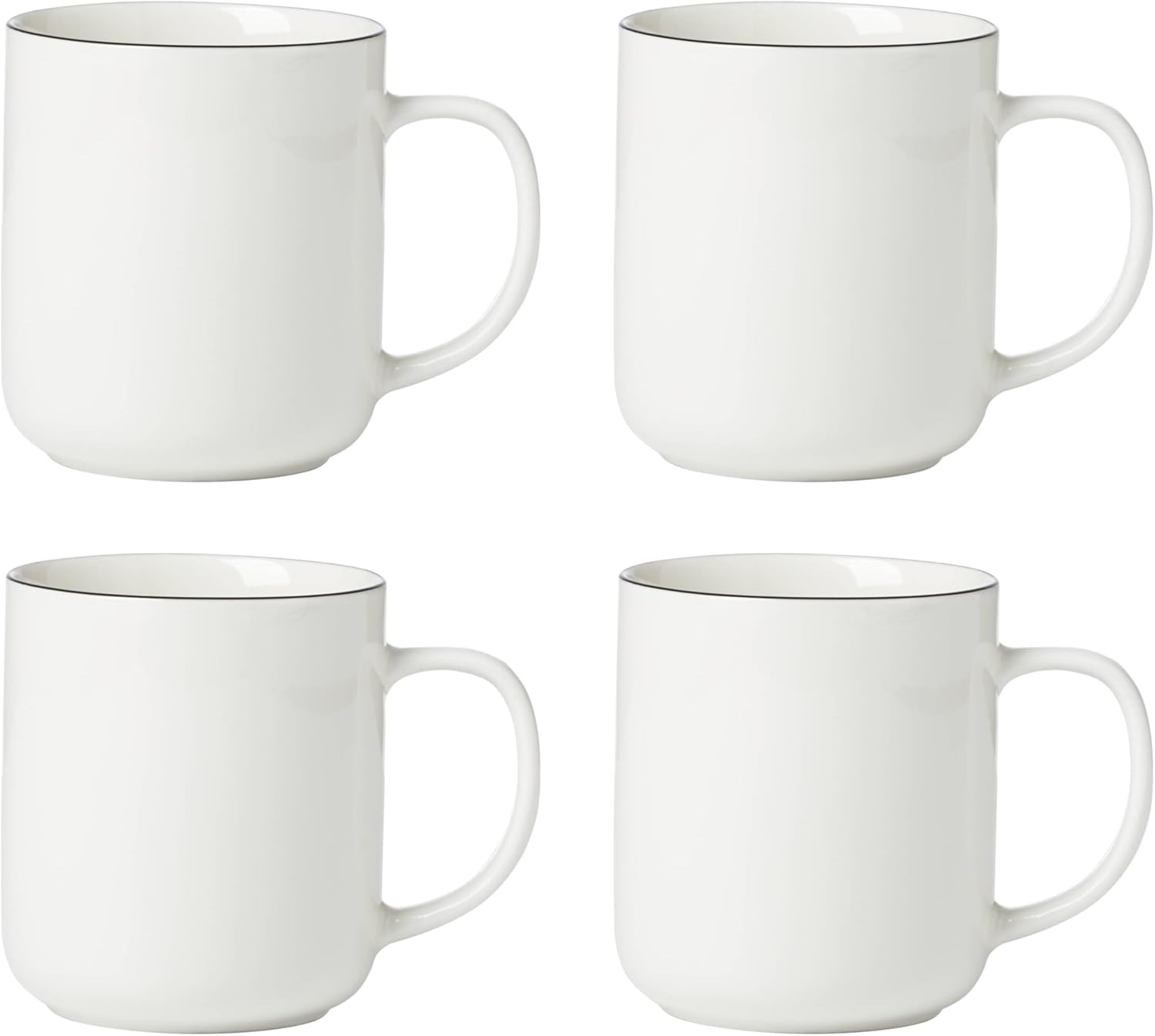 White Porcelain Dinnerware Set - 18-Piece - Image 12
