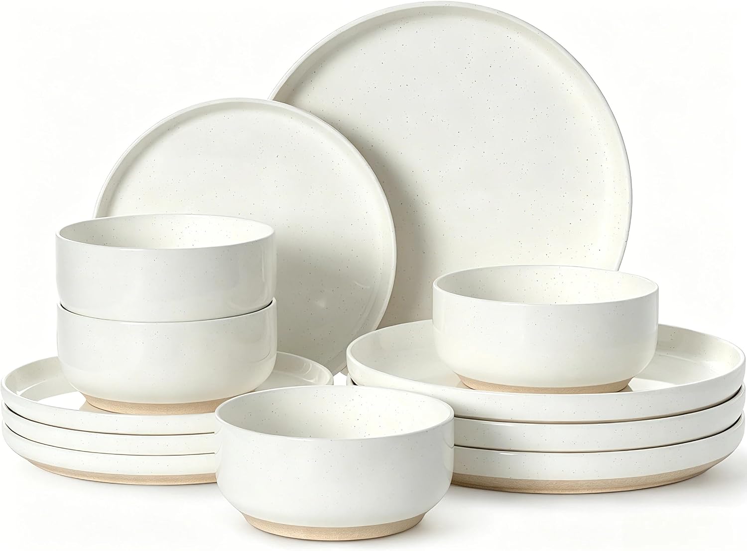 Cream White Dinnerware Set - 12-Piece