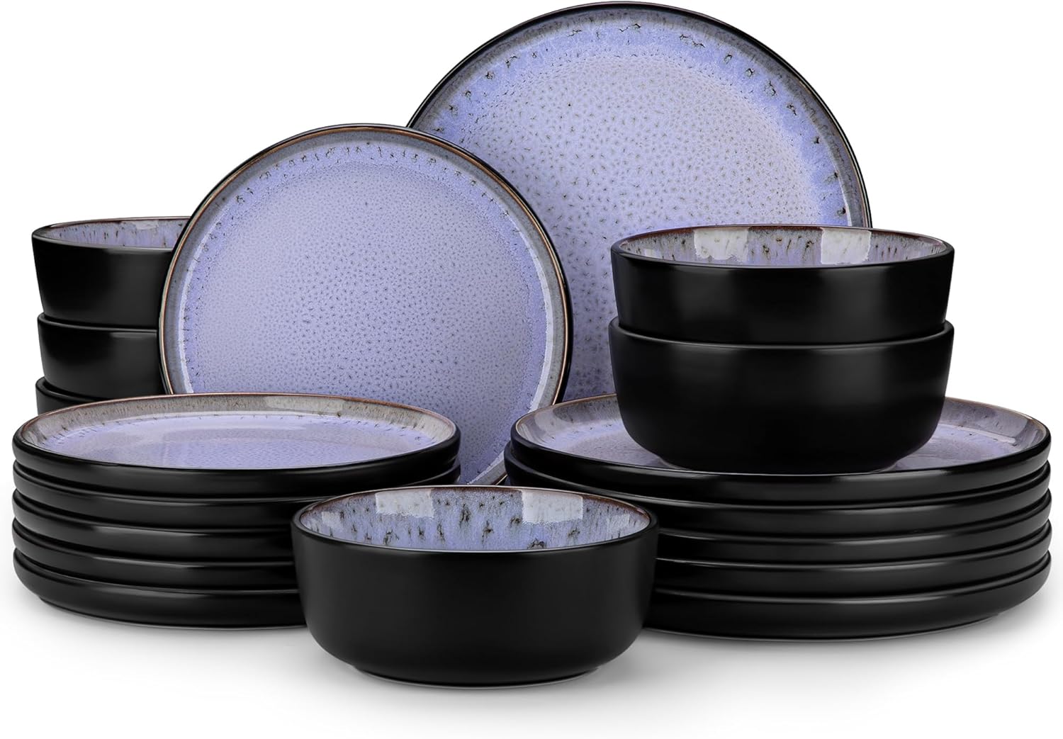 18-Piece Grayish Beige Stoneware - Image 14