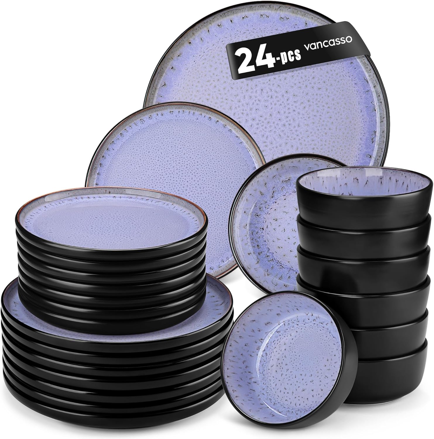 18-Piece Grayish Beige Stoneware - Image 10