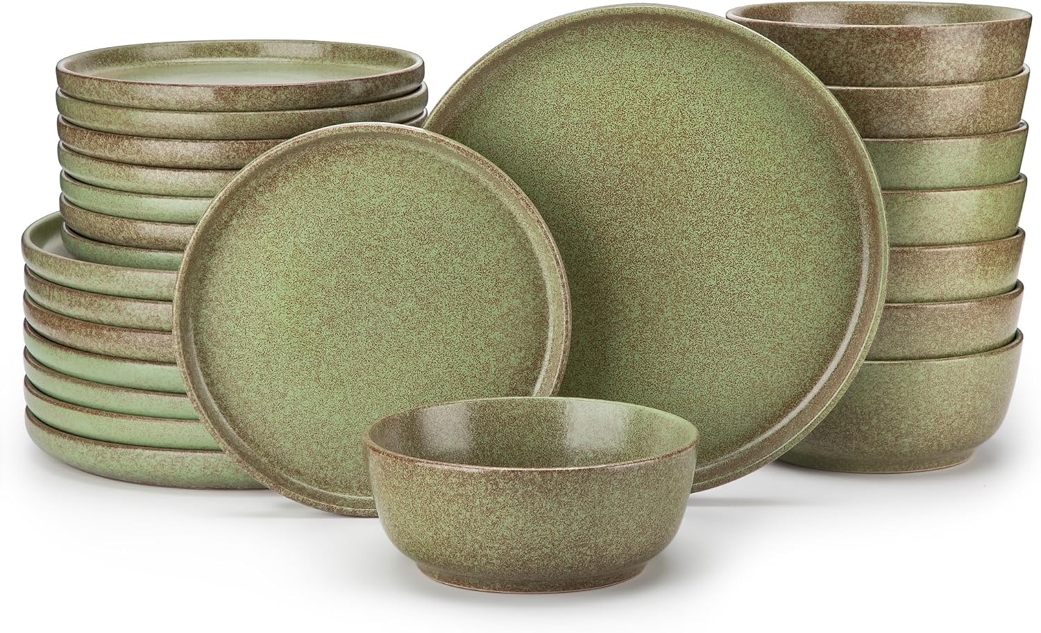 18-Piece Smoky Teal Dinnerware - Image 24